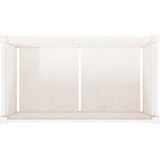  Vrtna sadilica bijela 90x50x50 cm od masivne borovine | Eponuda.com