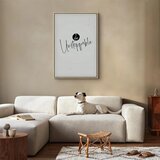  Slika - I Am Unstoppable (1 Part) Vertical 60x90 U prirodnom drvenom okviru | shoptok.hr