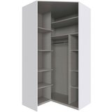 MID.YOU KOTNA OMARA ZA OBLAČILA, bela | Shoptok.si