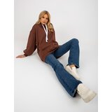 ex moda Sweatshirt-EM-BL-694.20X-dark brown | shoptok.hr