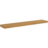 Polica na zidu 2 pcs Bež 120 x 23 5 x 4 cm Konstruirano drvo | shoptok.hr