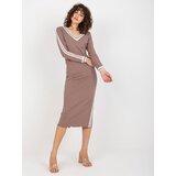 FANCY Dress-FA-SK-8297.18P-brown Cijene