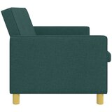  Krevet-sofa na razvlačenje Tamnozelena Tkanina | shoptok.hr