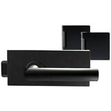 DIAMOND DOORS black Edition Okovi za staklena vrata (Crne boje, Okov za montažu: Ured 3-dij., Bez mogućnosti zaključavanja) Cijene