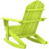  Vrtna stolica za ljuljanje Adirondack masivna jelovina zelena | shoptok.hr