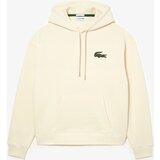 Lacoste Puloverji Sudadera Jogger unisex loose fit en algodn ecolgico con ca Bež | Shoptok.si
