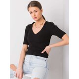 RUE PARIS Blouse-251-BZ-10057.53-black Cene
