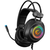  Slušalice sa mikrofonom gaming RAMPAGE RM-K19 RAGING PLUS Black USB 7.1 Version RGB Led Gaming Headset with Microphone, 32915 | Eponuda.ba