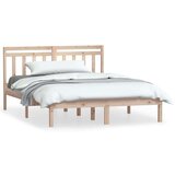  Okvir za krevet od masivne borovine 140 x 190 cm | shoptok.hr