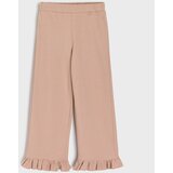 Sinsay Hlače od french terry s volanom | shoptok.hr