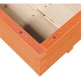  Vrtna sadilica voštano smeđa 110x110x26,5 cm masivna borovina | Eponuda.com