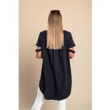 Fenzy Asimetrična Kratka Majica Vebtura, Temno Modra | Shoptok.si