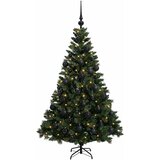 Umjetno božićno drvce s kuglicama 150 cm 150 LED lampica Slike