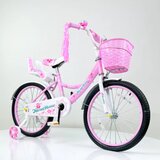  Dečiji bicikl Nina Rose Model 722-20 – roze, 20” točkovi i pomoćni točkići | ePonuda.com
