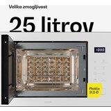 Klarstein velaire vgradna mikrovalovna pečica z žarom | žar 1200 w | mikrovalovna pečica 850 w | 60 cm | Shoptok.si