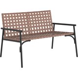  Vrtna stolica Smeđa 110,5 x 79 x 75,5 cm poliratan | shoptok.hr