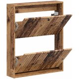  Ormar za cipele na zidu ALKMAAR 71 x 17 x 86 cm Staro drvo | shoptok.hr