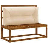  Jastučić za palete VIANEN 100% poliester Krem 120 x 60 x 12 cm - Krem 120 x 60 x 12 cm | shoptok.hr