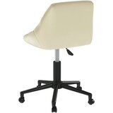  Okretna Radna stolica - Uredska stolica krem baršunasta | shoptok.hr