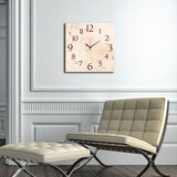 Wallity zidni sat Msk-40, 40x40 cm Cene