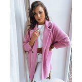 DStreet Płaszcz damski ala alpaka RITA II różowy | Shoptok.si