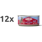 Cat Kitten konzerva, pate - puran in losos - 100 g 12 x 100 g