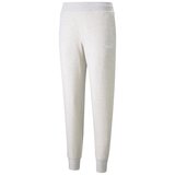 Puma Spodnji deli trenirke Essential Logo Pants Bež | Shoptok.si