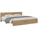  Krevetna konstrukcija Umjetnički hrast 180 x 200 cm | Eponuda.com
