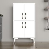Woody Fashion MDL0201 White Multi Purpose Cabinet