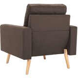  2-dijelni set sofa od tkanine smeđi | shoptok.hr