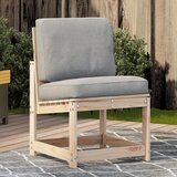 vidaXL Vrtna stolica 50 5 x 55 x 77 cm od masivne borovine Cijene