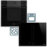 Smeg ugradbeni set ploča SIM3644D + pećnica SOP6102TB3 (SET1) Cijene