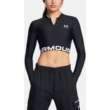 Under Armour Women's T-shirt HeatGear Rib 1/4 Zip LS - Women Cijene