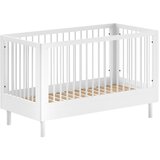 Vipack Bijeli dječji krevet od masivne bukve 70x140 cm Forrest – | shoptok.hr