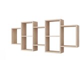  Zidna polica TRIO 65x161 cm, dekor dub sonoma | Eponuda.com