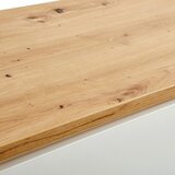 XORA komoda, bela, hrast artisan | Shoptok.si