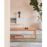 Kave Home Mizica v hrastovem dekorju v naravni barvi 65x140 cm Maymai – | Shoptok.si