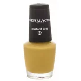 Dermacol nail polish mini autumn limited edition lak za nokte 5 ml nijansa 06 mustard seed