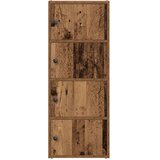 vidaXL Regal za knjige boja starog drva 40x24x102 cm drveni | shoptok.hr