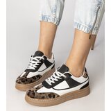 D/CEO Stanila perforated eco-suede caramel loafers | Shoptok.si