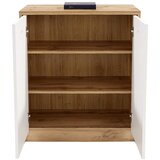 Mömax komoda 4-you new, bela, barva hrasta | Shoptok.si
