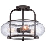 Elstead Lighting Elstead Trilogy 3-delna srednja vgradna stropna svetilka, stara bronasta, E27, (22098272) | Shoptok.si