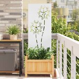 vidaXL Privatnost u vrtu Bijelo 50 x 140 cm Hladno valjana čelična Cijene