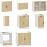 vidaXL 8-dijelni set kuhinjskih ormarića Kalmar konstruiranog drva | shoptok.hr