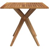  Vrtni stol četvrtasti 85x85x75 cm od masivnog bagremovog drva - 85 x 85 x 75 cm 1 | shoptok.hr