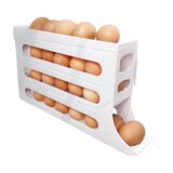 INF Posoda za shranjevanje jajc za organizator hladilnika s pokrovom White, (21661733) | Shoptok.si