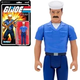 DC Comics G.I. Joe Blueshirt Mustache (Light Brown) 3 3/4-Inch ReAction Figure, (20498884)