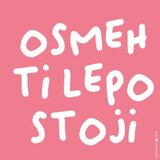 Aca Top Cat Nalepnica Osmeh, Svetloroze Cene