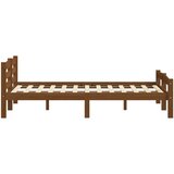  Za krevet od masivne borovine boja meda 200 x 200 cm | shoptok.hr