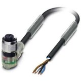 Phoenix Contact Kabel za senzorje in aktuatorje z navojem M12, 4p, 10 m SAC4P10,0PVC/M12FR3L, (20999969) | Shoptok.si